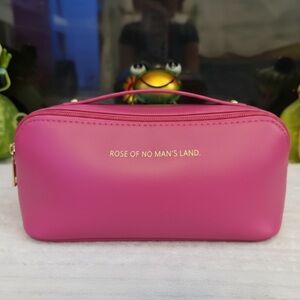 Pink Women's Cosmetic Pouch. Brand new. Pink in color.